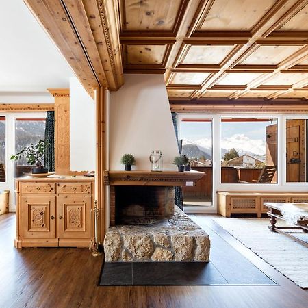Spacious Apartment With Fantastic Alpine Panorama St. Moritz Exterior foto