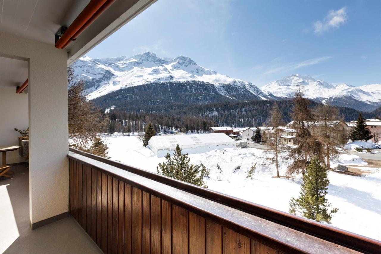 Spacious Apartment With Fantastic Alpine Panorama St. Moritz Exterior foto
