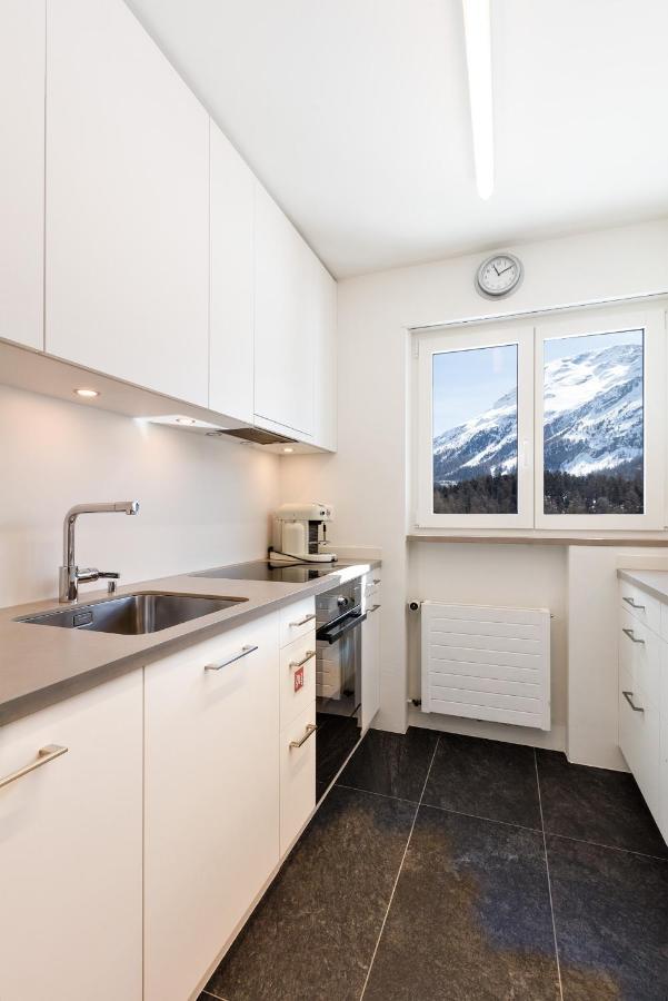 Spacious Apartment With Fantastic Alpine Panorama St. Moritz Exterior foto