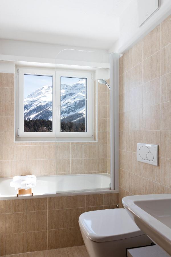 Spacious Apartment With Fantastic Alpine Panorama St. Moritz Exterior foto